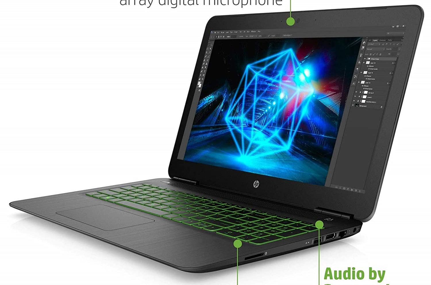 HP Pavilion Gaming 15-bc504TX-best gaming laptop under 60000