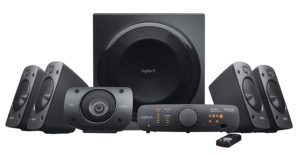 Logitech Z906 5.1 Surround Sound Speaker System-best home theatre 5.1 system 2020 India