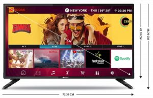 Kodak 32HDXSMART Pro [32 inches] Smart TV-best tv under 15000