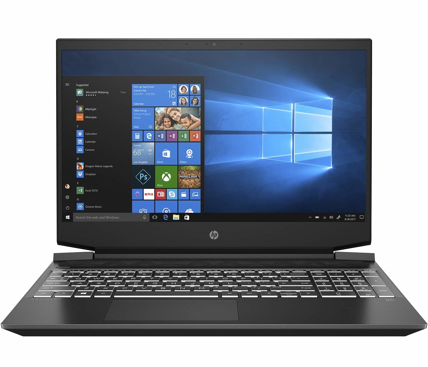 best gaming laptop under 60000 in India-HP Pavilion Gaming ec0098AX