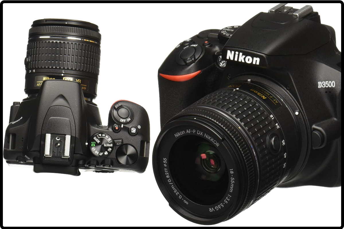Nikon D3500 with AF-P DX-Best DSLR Camera under 35000 India 2021